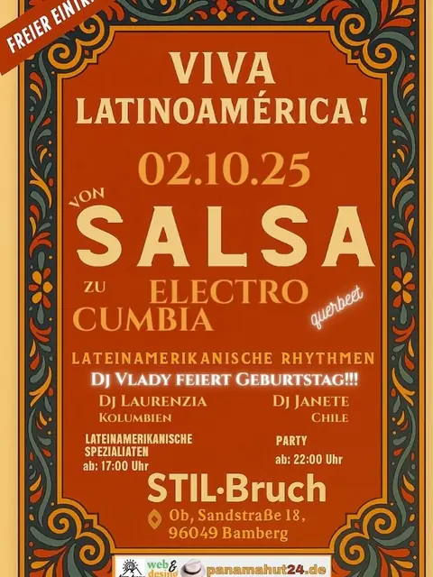 Salsa zu Electro Cumbia, StilBruch